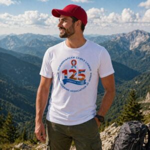 PAMUČNA MAJCA (muška) – 125 godina Planinarskog saveza Srbije